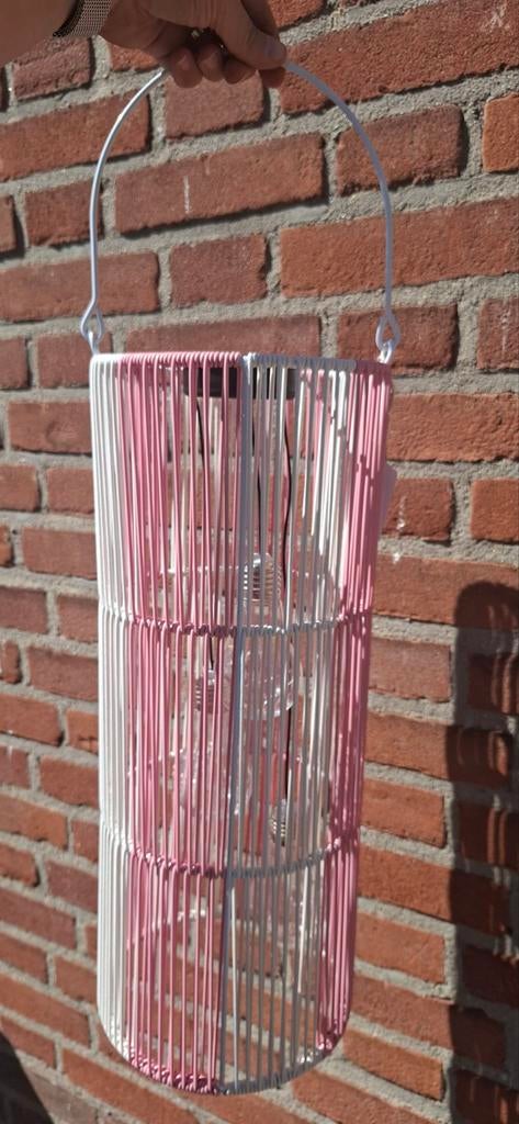 Solar lamp roze/wit, Ophalen of Verzenden, Nieuw