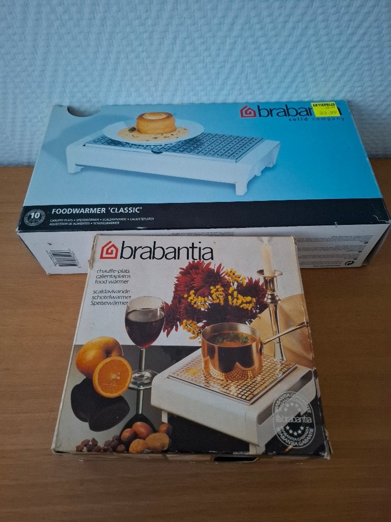 Warmhoudplaatjes, enkel en dubbel, Ophalen of Verzenden, Metaal, Wit, Brabantia