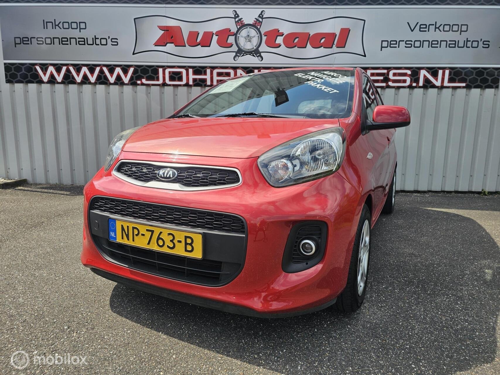 Kia Picanto 1.0 CVVT EconomyPlusLine I Camera I Navi I Elekt, Gebruikt, Euro 6, 4 stoelen, Origineel Nederlands