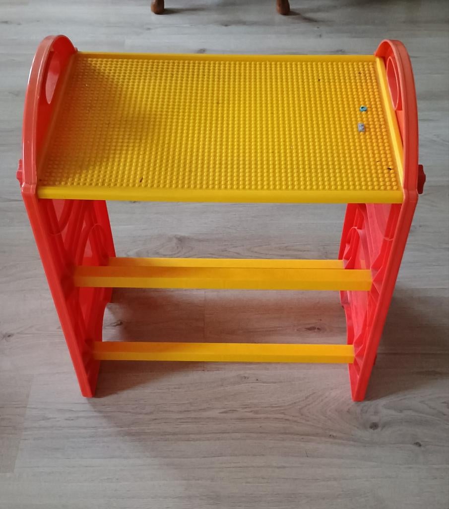 Lego/Duplo speeltafel met opbergruimte, Kinderen en Baby's, Speelgoed | Duplo en Lego, Gebruikt, Lego, Losse stenen, Ophalen of Verzenden