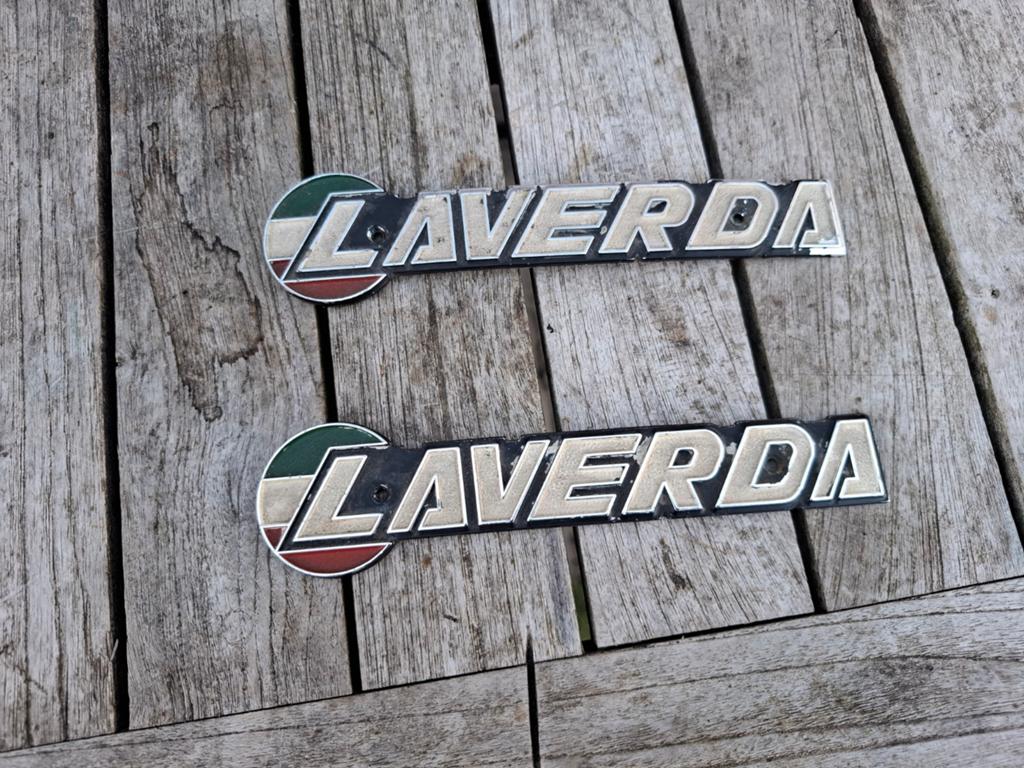 Laverda lz 125 175 tank emblemen, Ophalen of Verzenden, Tank