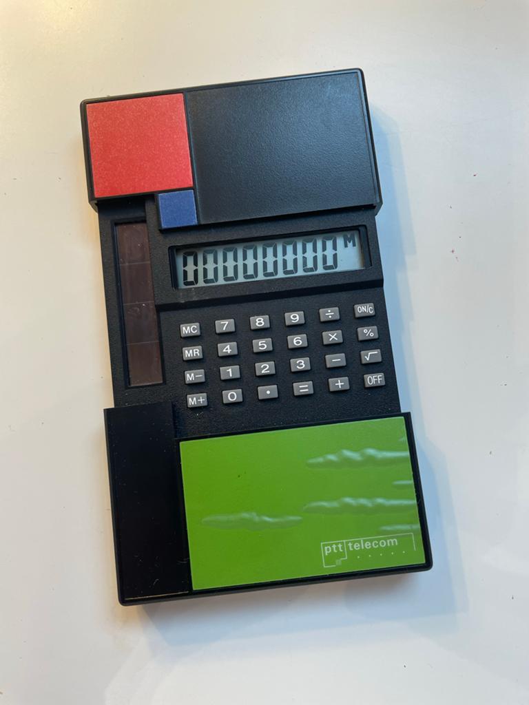 PTT Telecom uitschuifbare rekenmachine, Verzenden