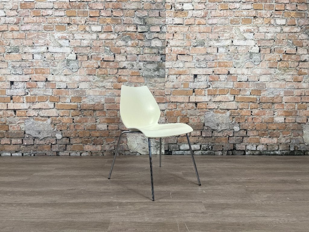 Kartell Maui – Wit kunststof | Vico Magistretti, Huis en Inrichting, Stoelen, Ophalen, Wit, Design, Zo goed als nieuw
