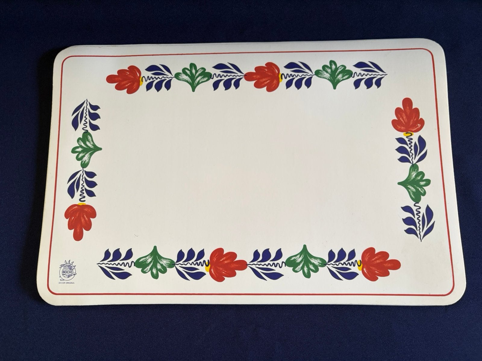 Boerenbont set  placemats, Ophalen of Verzenden, Gebruikt, Overige materialen, Overige typen