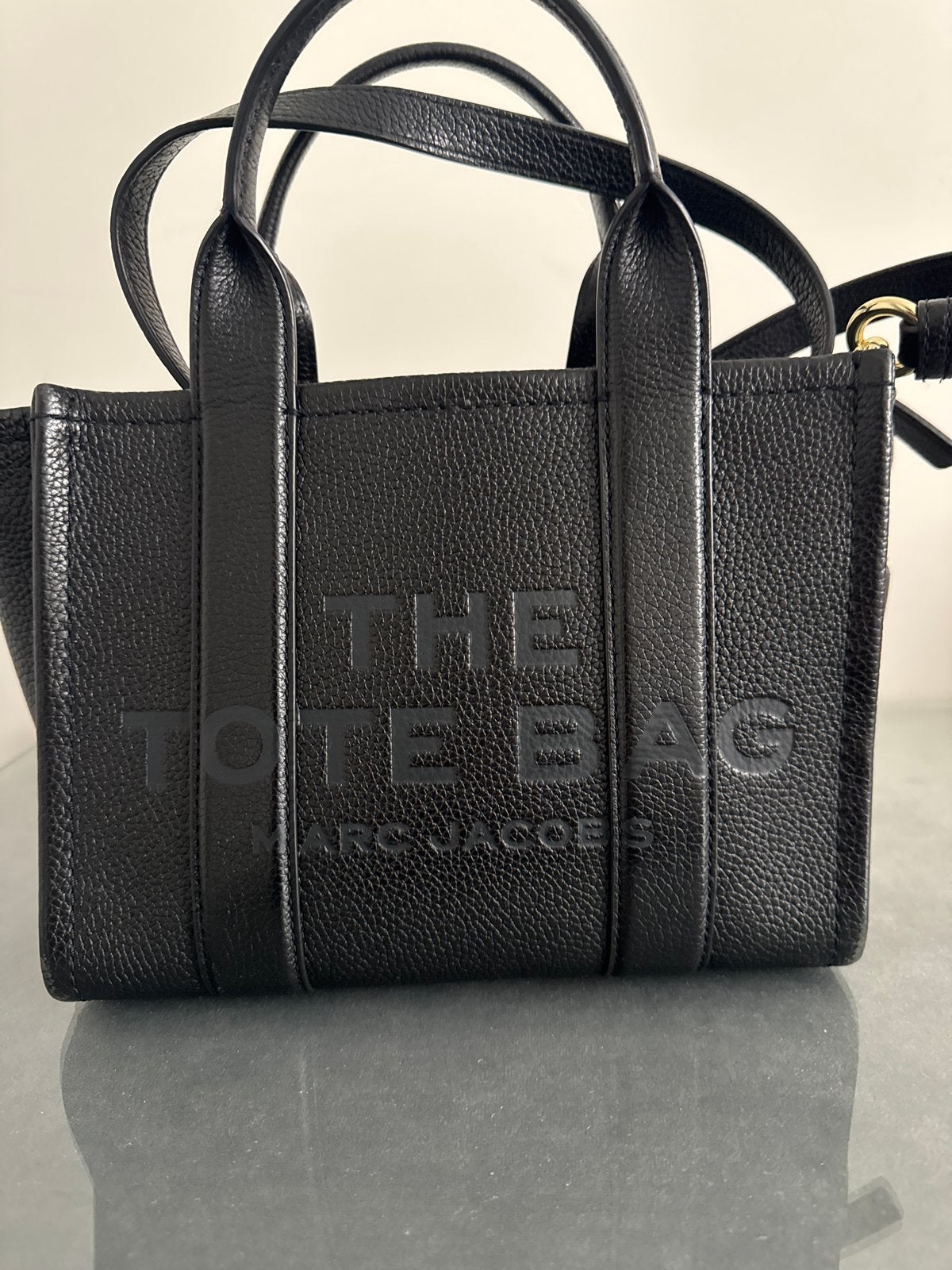 Marc Jacobs The Tote Bag zwart orjiniel, Ophalen of Verzenden, Zo goed als nieuw, Zwart, Handtas