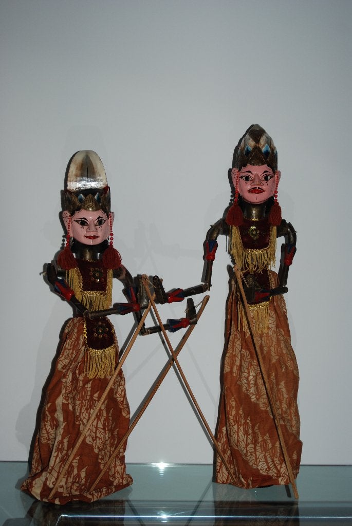 Oude Wayang Golék poppen, Antiek en Kunst, Ophalen of Verzenden