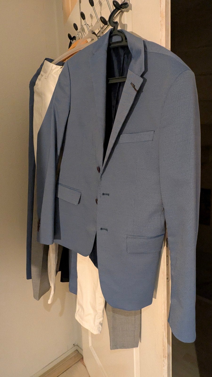 Zara Man Blauw Colbert - Maat 46 (S), Blauw, Ophalen of Verzenden, Zo goed als nieuw, Zara Man