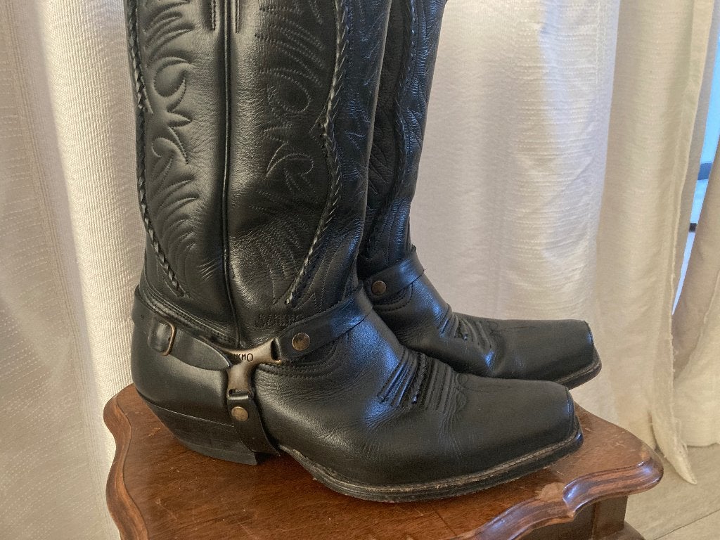 Sancho boots 2289, Kleding | Dames, Hoge laarzen, Zwart, Ophalen of Verzenden, Zo goed als nieuw