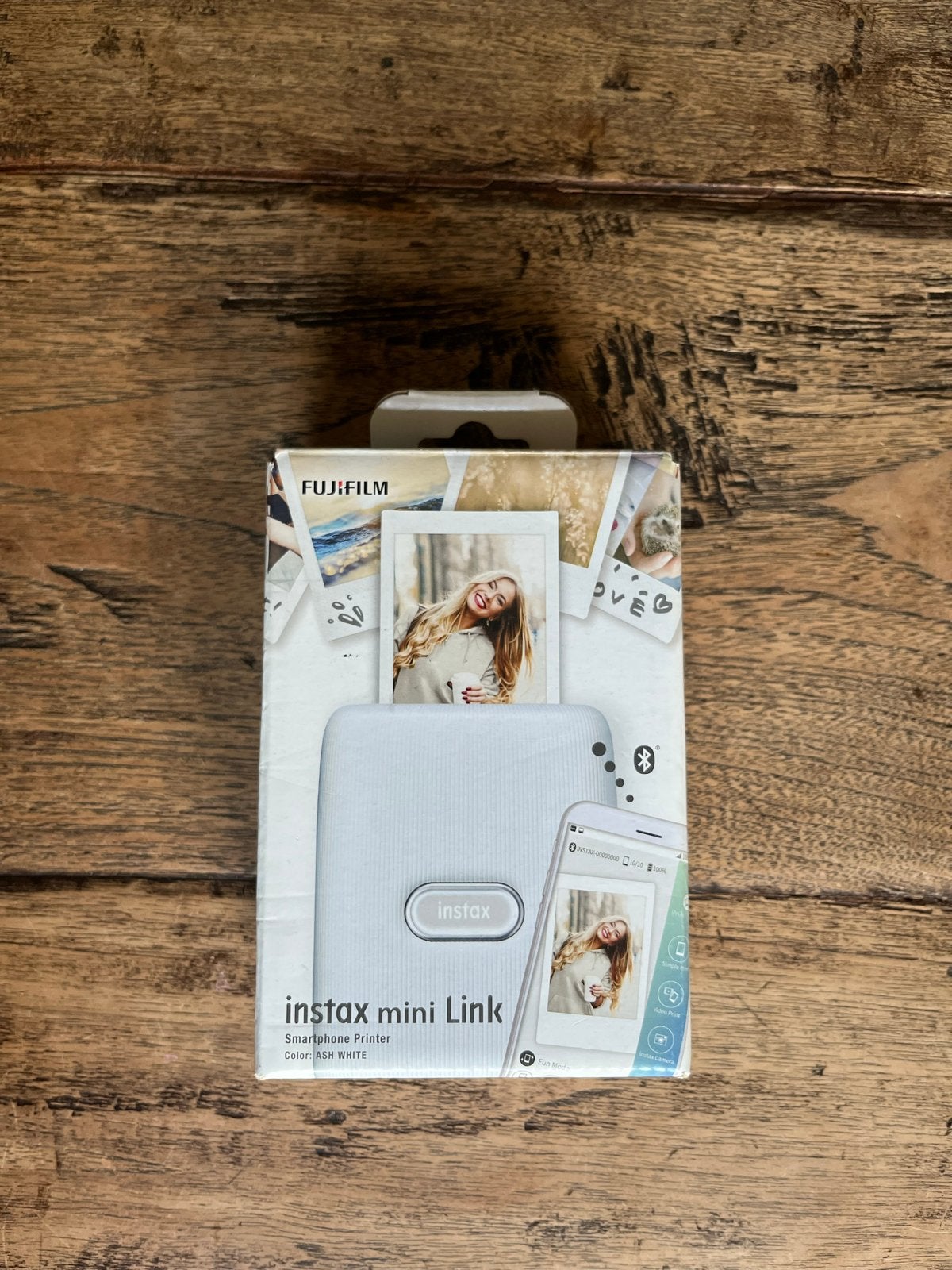 Fujifilm Instax Mini Link Smartphone Printer, Computers en Software, Printers, Zo goed als nieuw, Fotoprinter, Thermo-printer