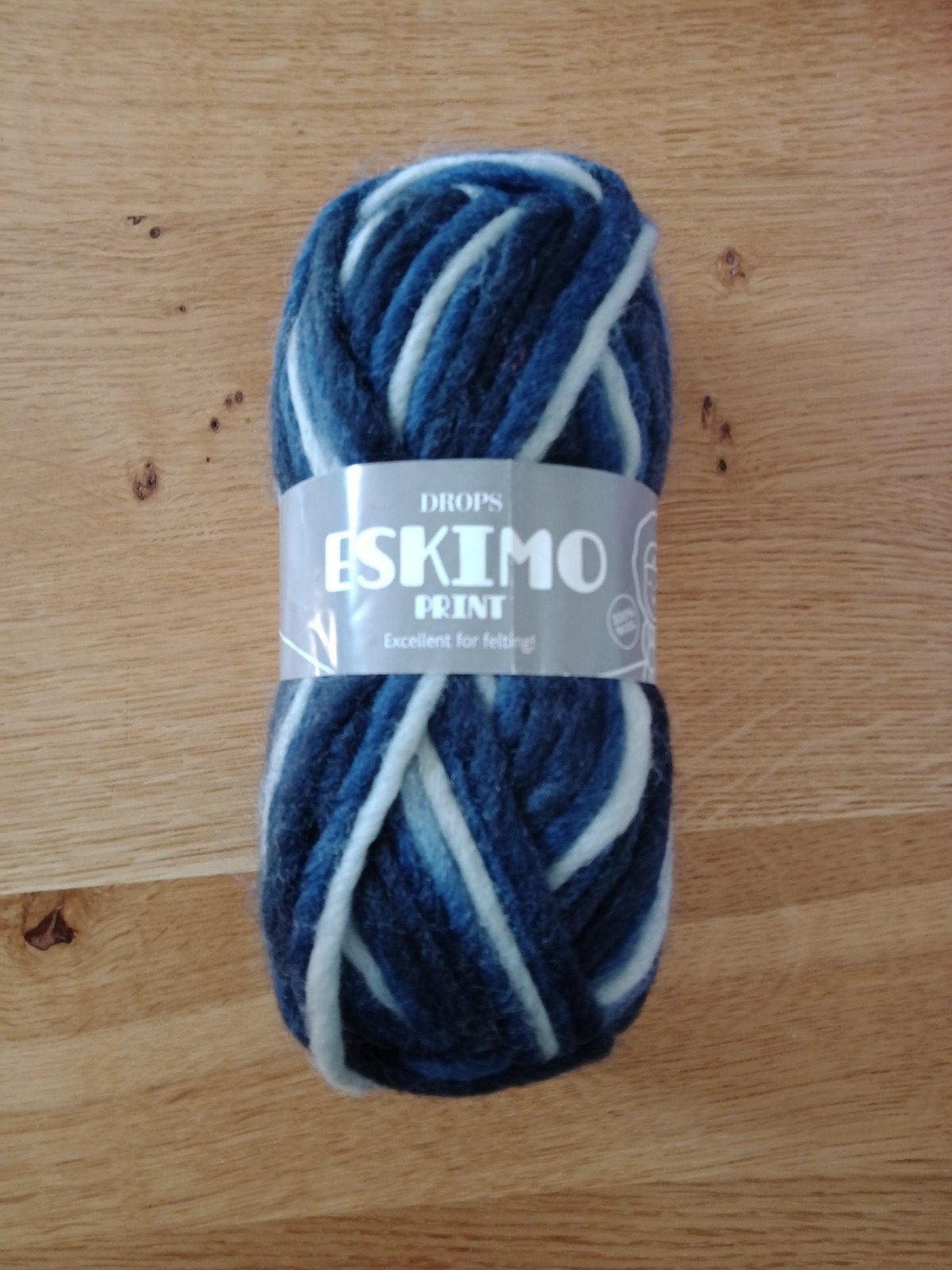 Drops Eskimo (snow) Print - nr 63 Nachthemel, Ophalen of Verzenden, Nieuw, Breien of Haken, Wol of Garen