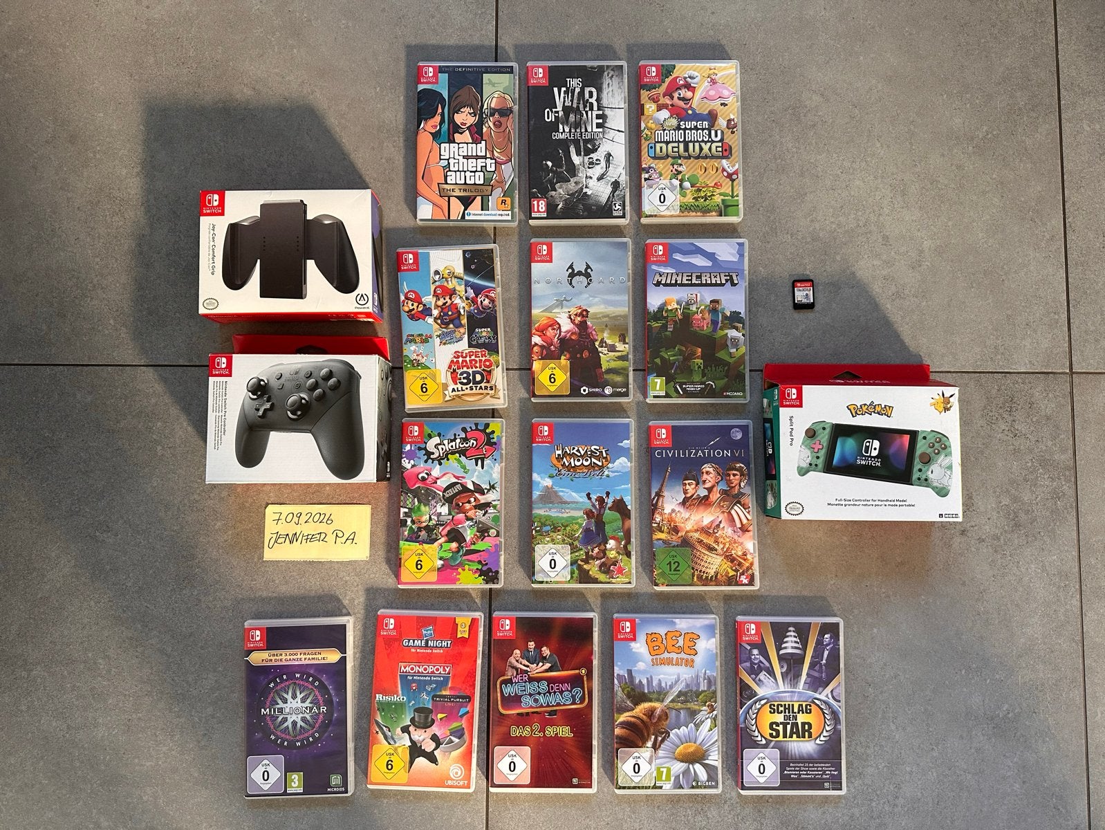 Nintendo Switch games, controllers en Split Pad Pro, Overige genres, Eén computer, Ophalen of Verzenden, Zo goed als nieuw
