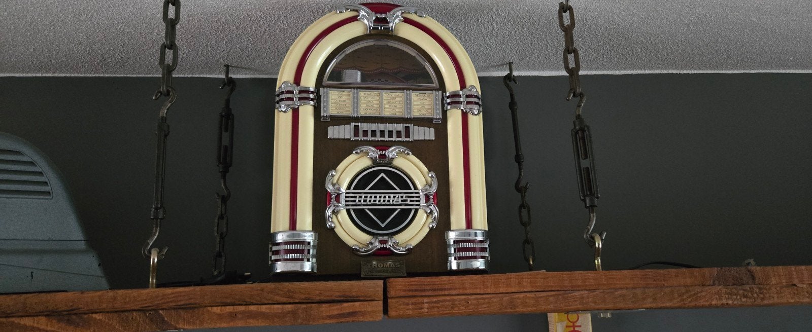kleine juke box., Verzamelen, Automaten | Jukeboxen, Ophalen, Gebruikt, 1970 tot heden, Overige merken