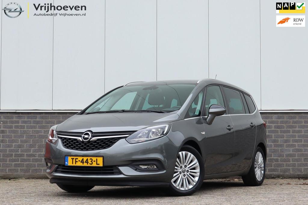 Opel Zafira 1.4 Turbo Business Executive 7p. Trekhaak, Auto's, Opel, Stof, Gebruikt, 4 cilinders, 7 stoelen
