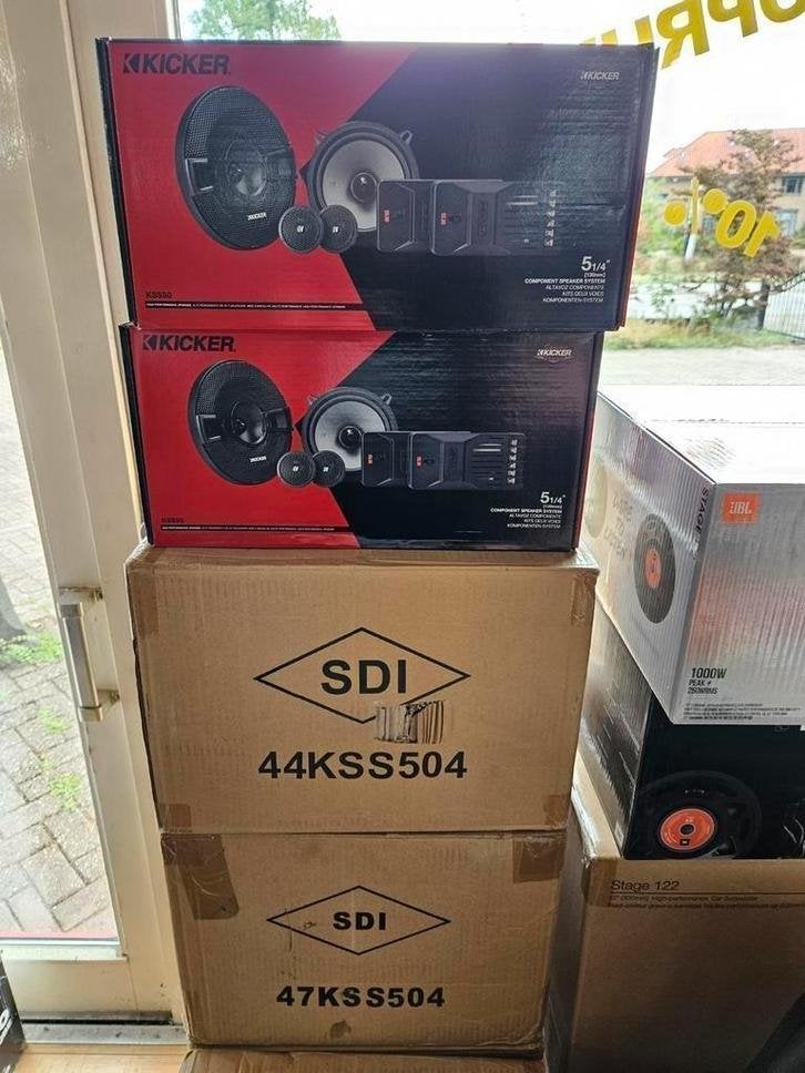 Partij kicker composet speakers 13cm kss lijn, Niet ingevuld, Niet ingevuld, Nieuw, Ophalen of Verzenden
