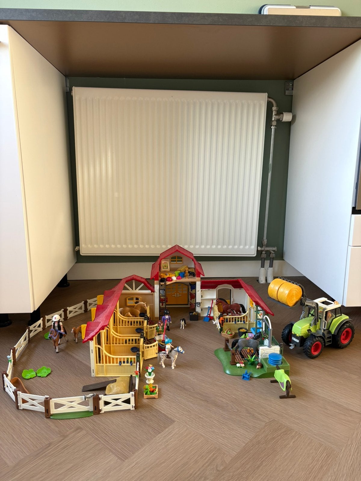 Playmobil country paardrijclub, Ophalen, Gebruikt