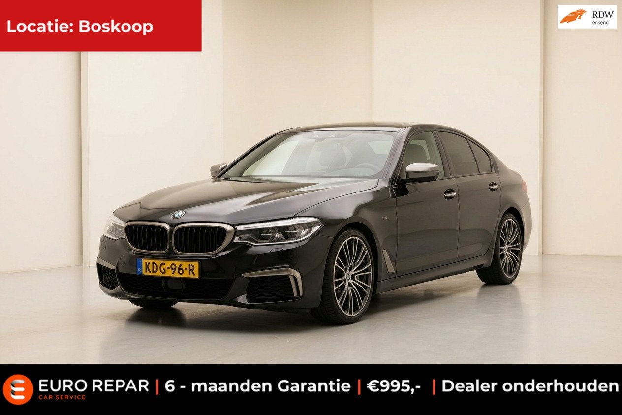 BMW 5-serie M550i xDrive M-SPORT DEALER OND. VOL!, Auto's, Automaat, Dealer onderhouden, Gebruikt, 2000 kg