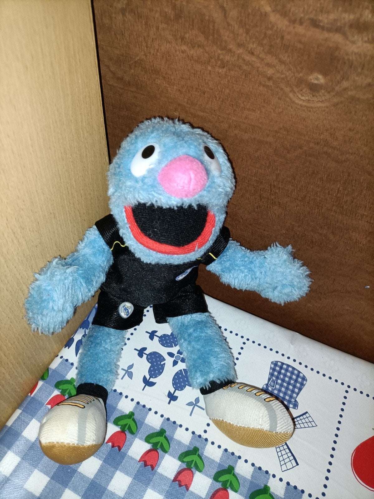 Real Madrid Grover knuffel voetbal ⚽ 29 cm, Ophalen of Verzenden, Zo goed als nieuw, Overige typen