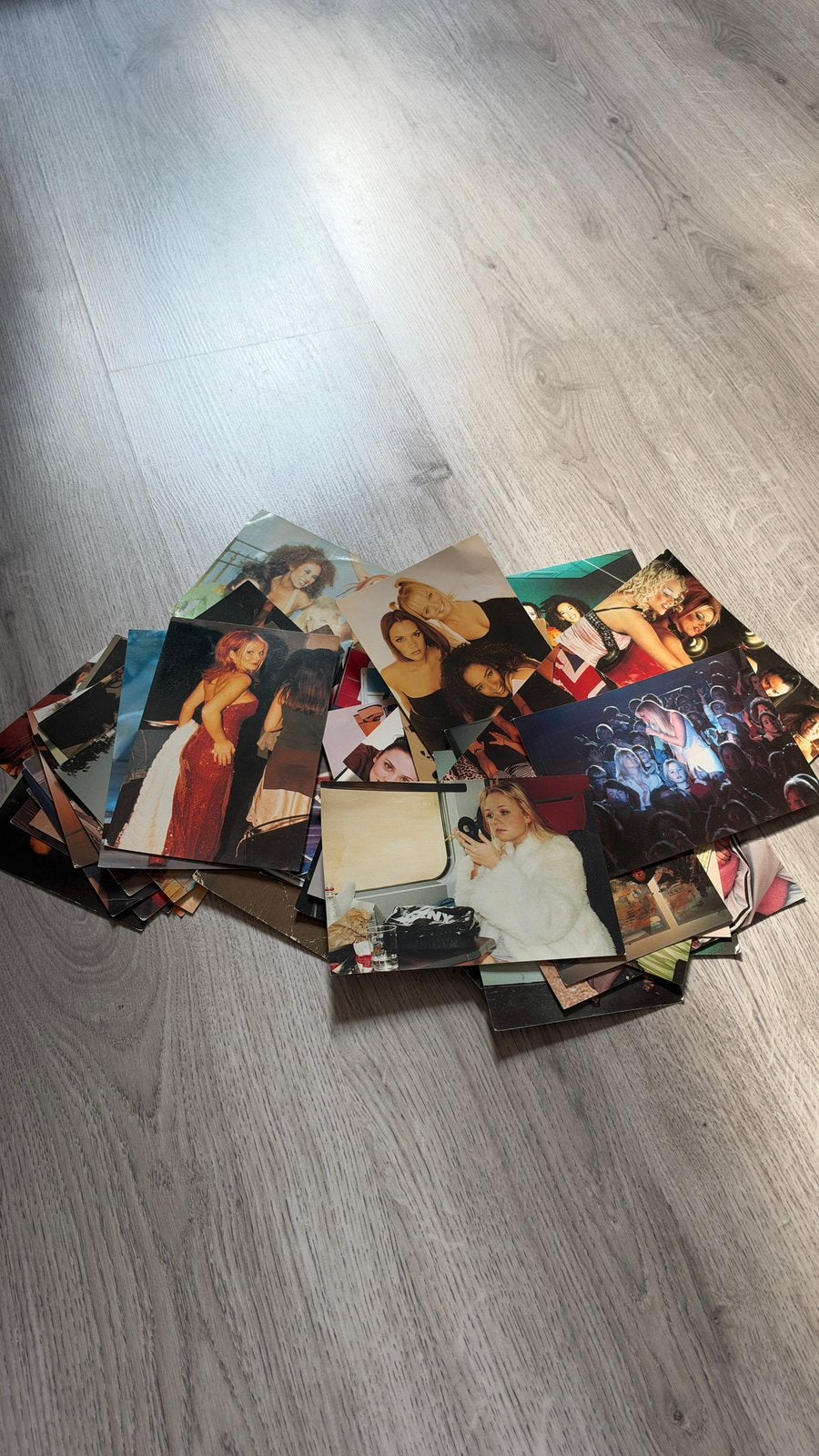 Vintage Spice Girls Trading Cards Lot 55 Officiële 1997/1998, Verzenden, Zo goed als nieuw, Pop