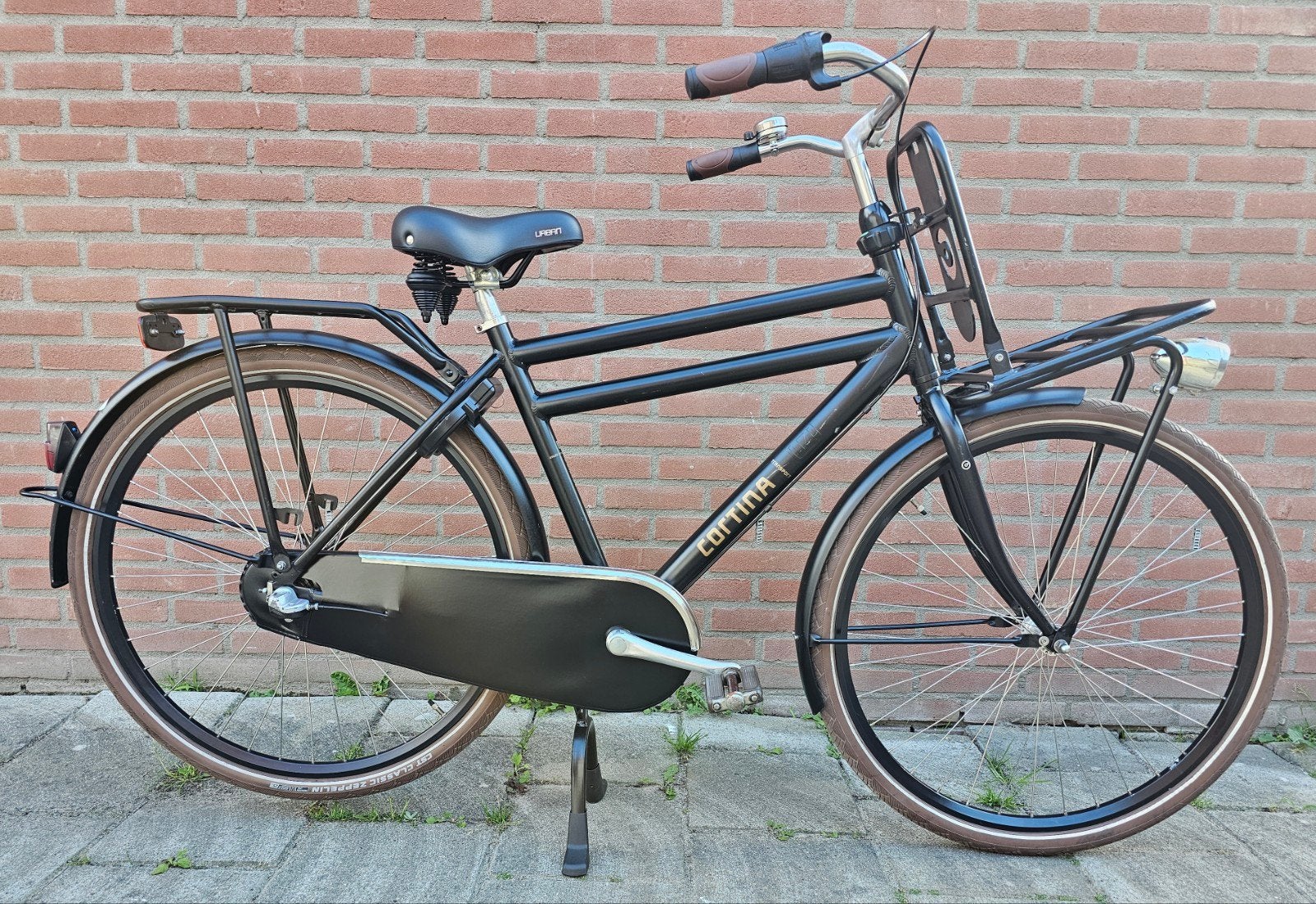 Cortina U4,28 inch,Jongensfiets, Fietsen en Brommers, Fietsen | Jongens, Gebruikt, 26 inch of meer, Versnellingen, Terugtraprem
