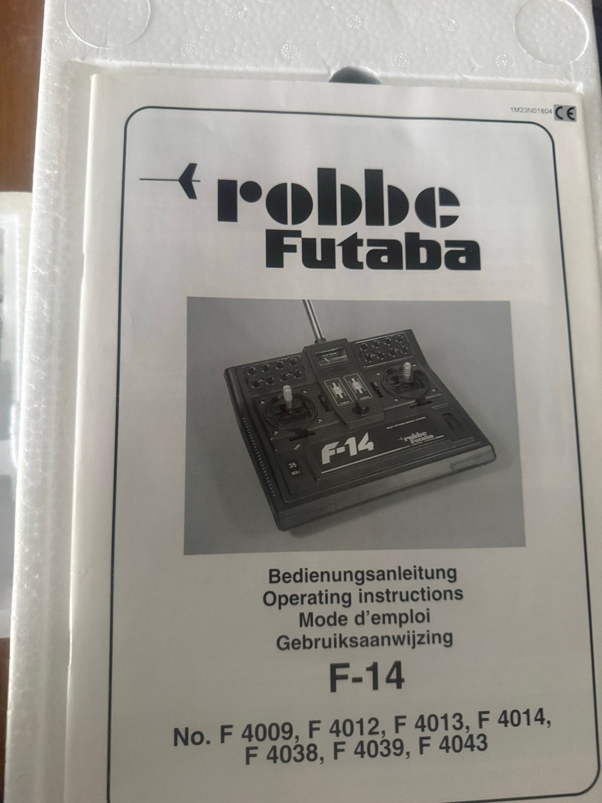 Robby Futaba F-14 Radio Control Systeem, Ophalen, Gebruikt