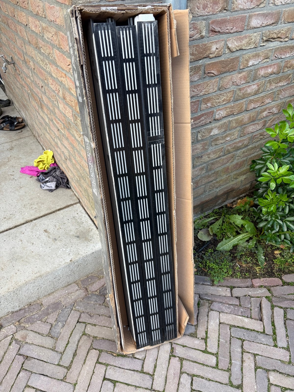 3 goten voor in de tuin, draingoot, 2 tot 4 meter, Nieuw, Ophalen of Verzenden, 80 mm of meer