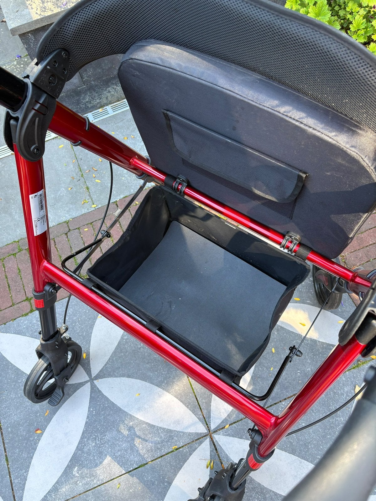 Rollator xxl voor langere en zwaardere gebruiker, Diversen, Ophalen, Zo goed als nieuw