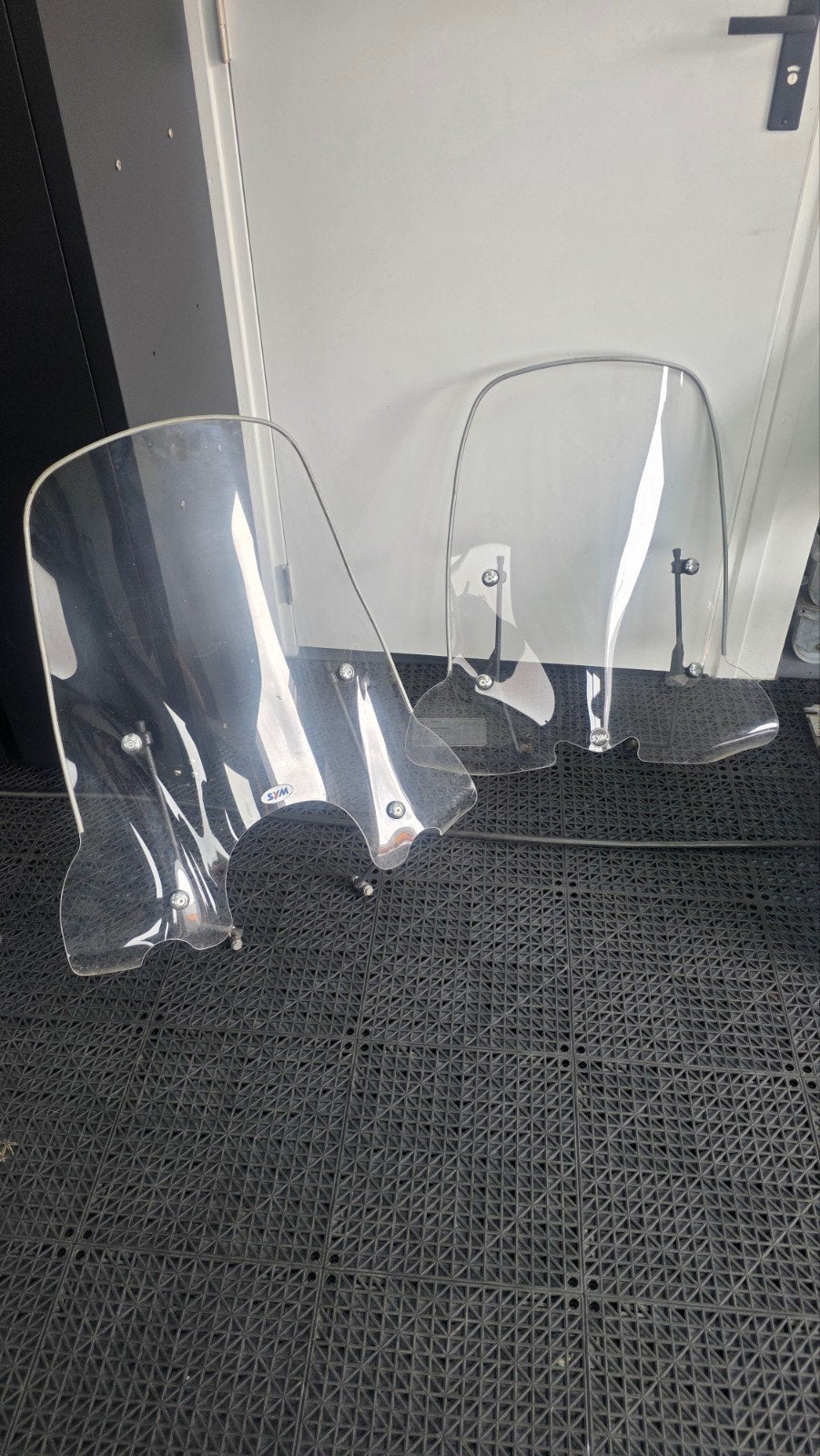 Windschermen Sym Fiddle 2 (2 stuks) - Inclusief beugels, Ophalen, Zo goed als nieuw, Overige typen, SYM