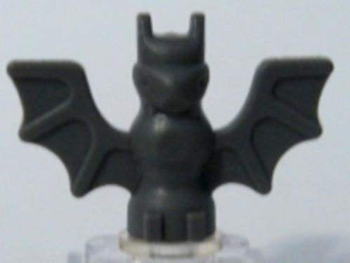 Lego Castle Dieren 5x Vleermuis / Bat Zwart 30103, Lego, Ophalen of Verzenden, Zo goed als nieuw, Losse stenen