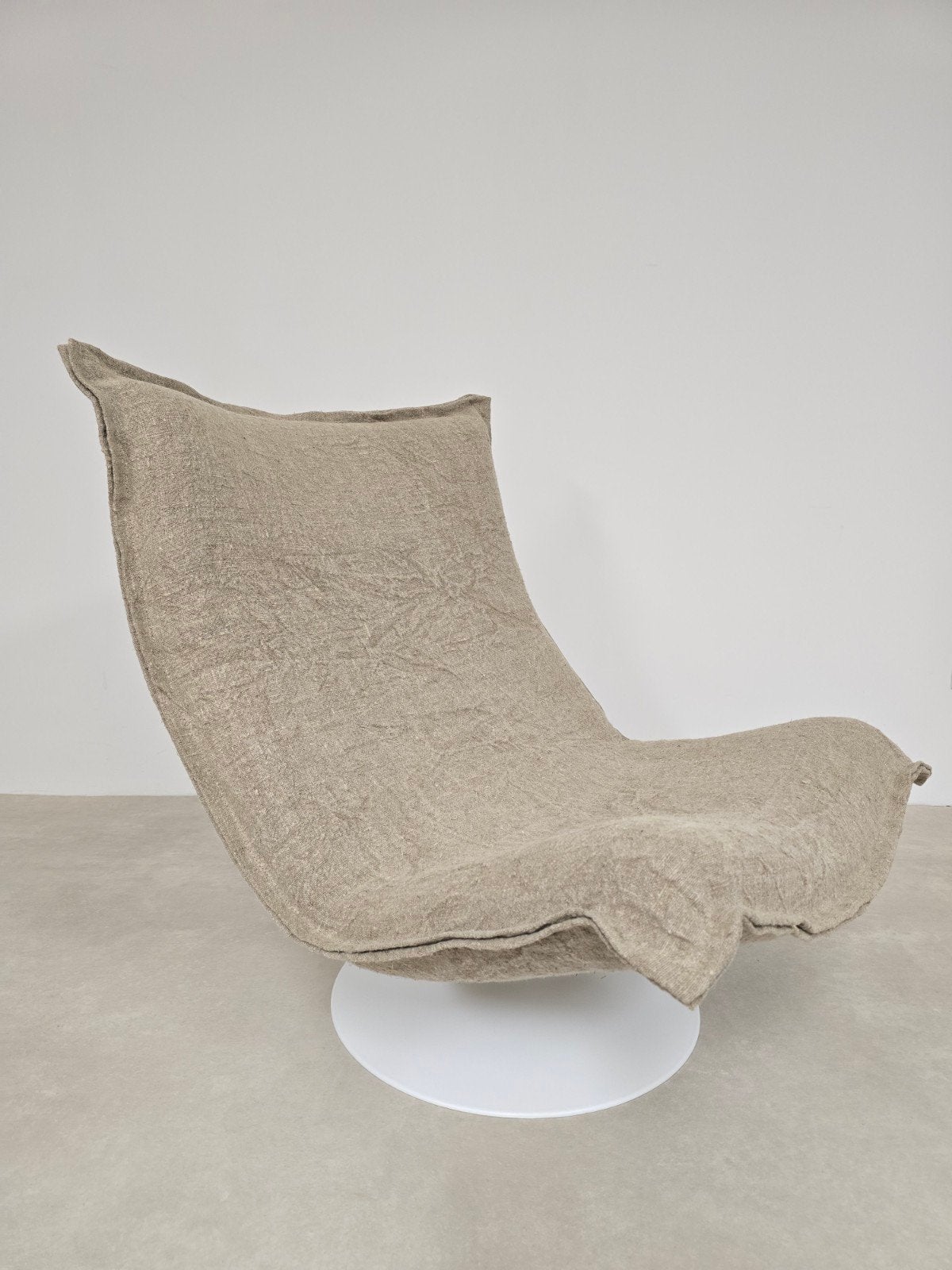 Artifort fauteuil - F980 - Pierre Paulin - nieuw gestoffeerd, Ophalen, -, -, Kunststof