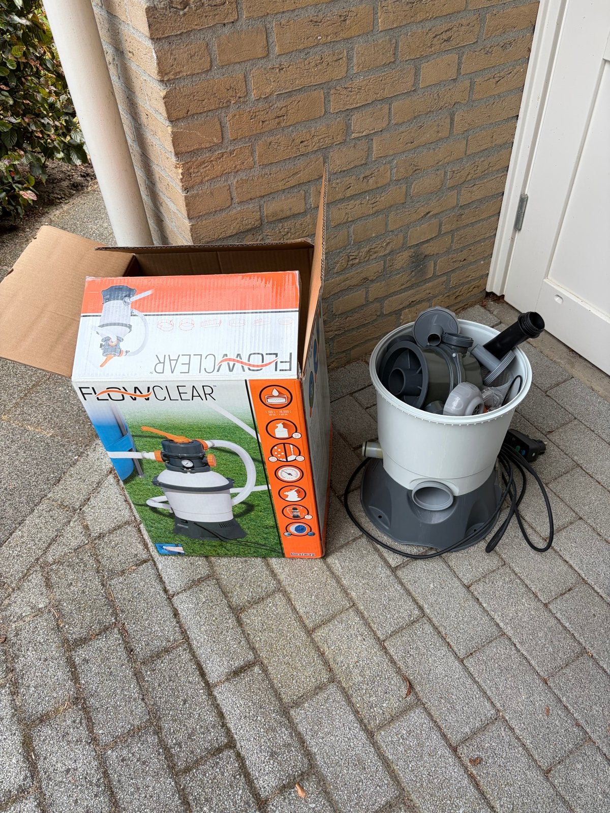 Flowclear zandfilterpomp voor zwembad, Ophalen, Zo goed als nieuw, Zwembadpomp