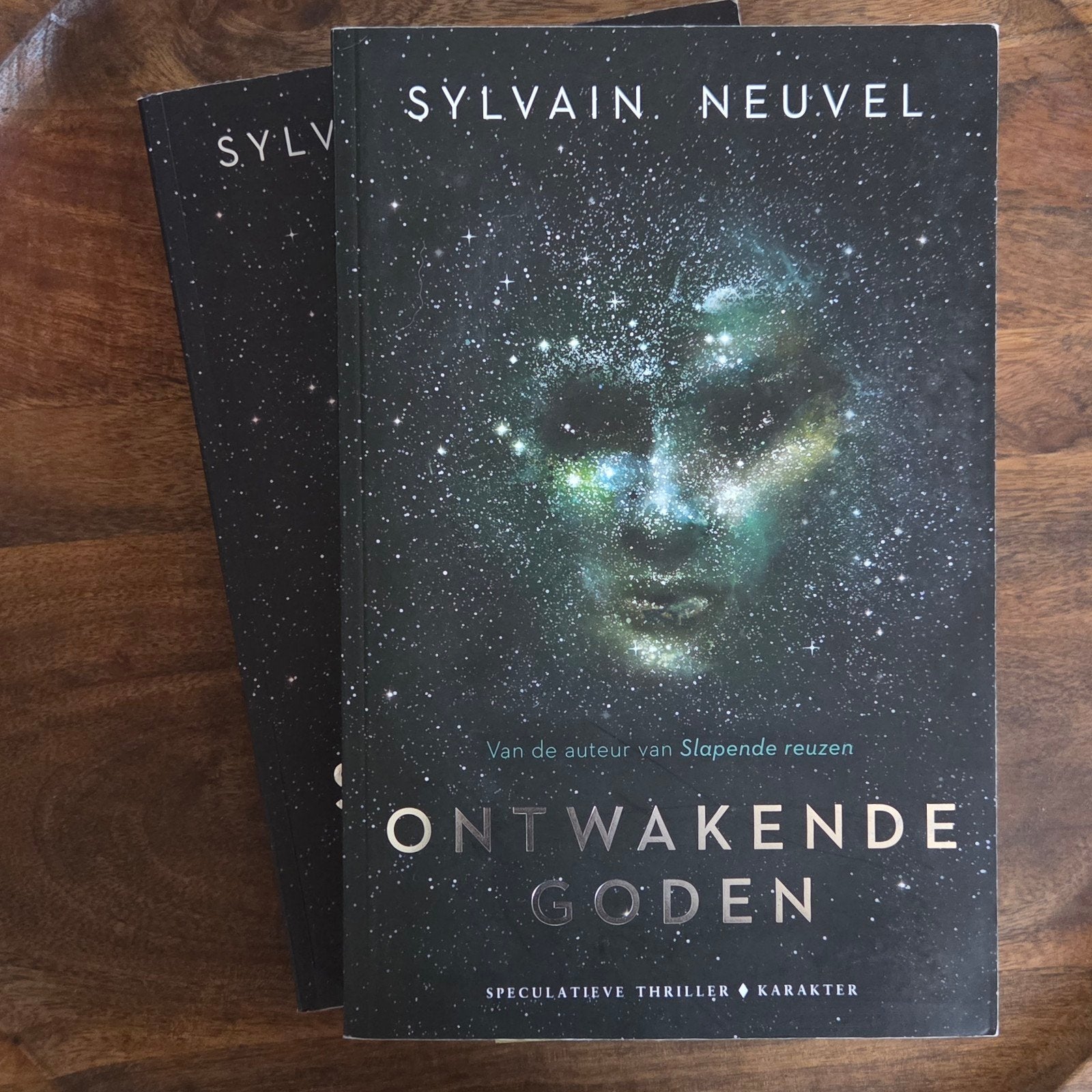 Boeken Sylvian Neuvel, slapende reuzen, ontwakende goden, Boeken, Ophalen of Verzenden, Gelezen