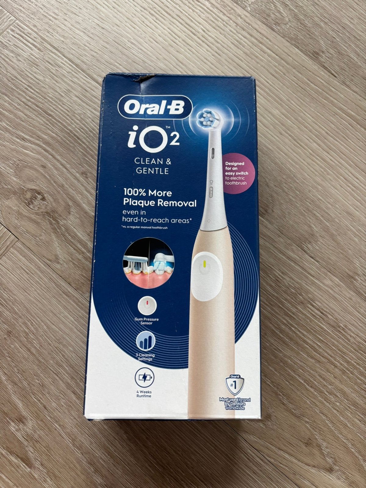 Nieuwe Oral-B iO2 calm pink elektrische tandenborstel, Sieraden, Tassen en Uiterlijk, Uiterlijk | Mondverzorging, Ophalen, Nieuw