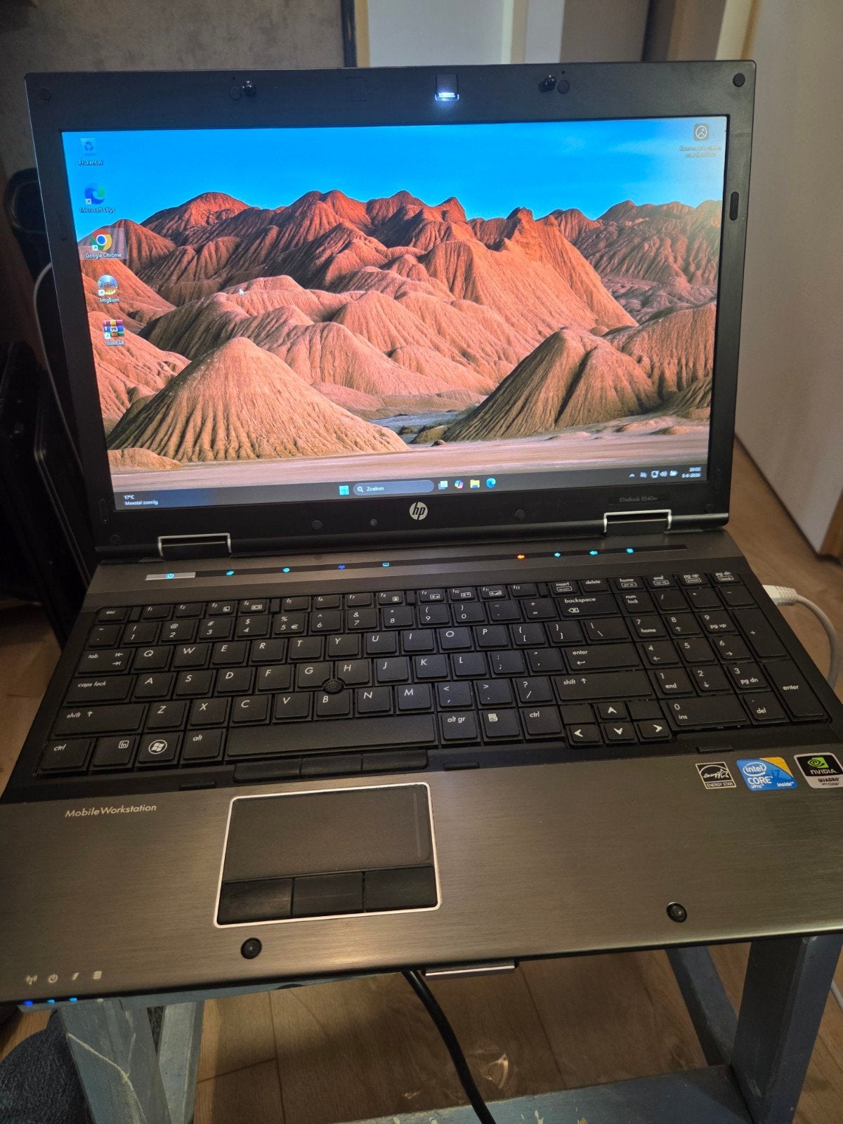 HP EliteBook 8540W - 10GB RAM, Nieuw Toetsenbord, Gebruikt, Met videokaart, Minder dan 2 Ghz, Ophalen of Verzenden
