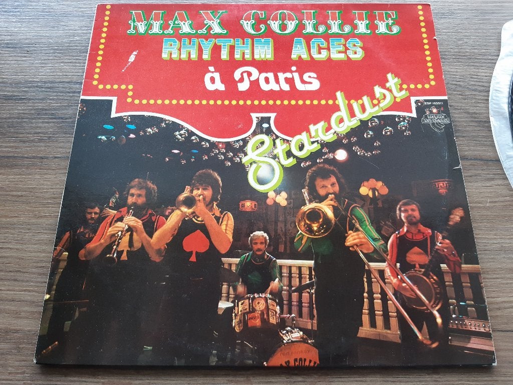 LP Max Collie Rhytm Aces a Paris, Ophalen of Verzenden, Gebruikt, 12 inch, Jazz
