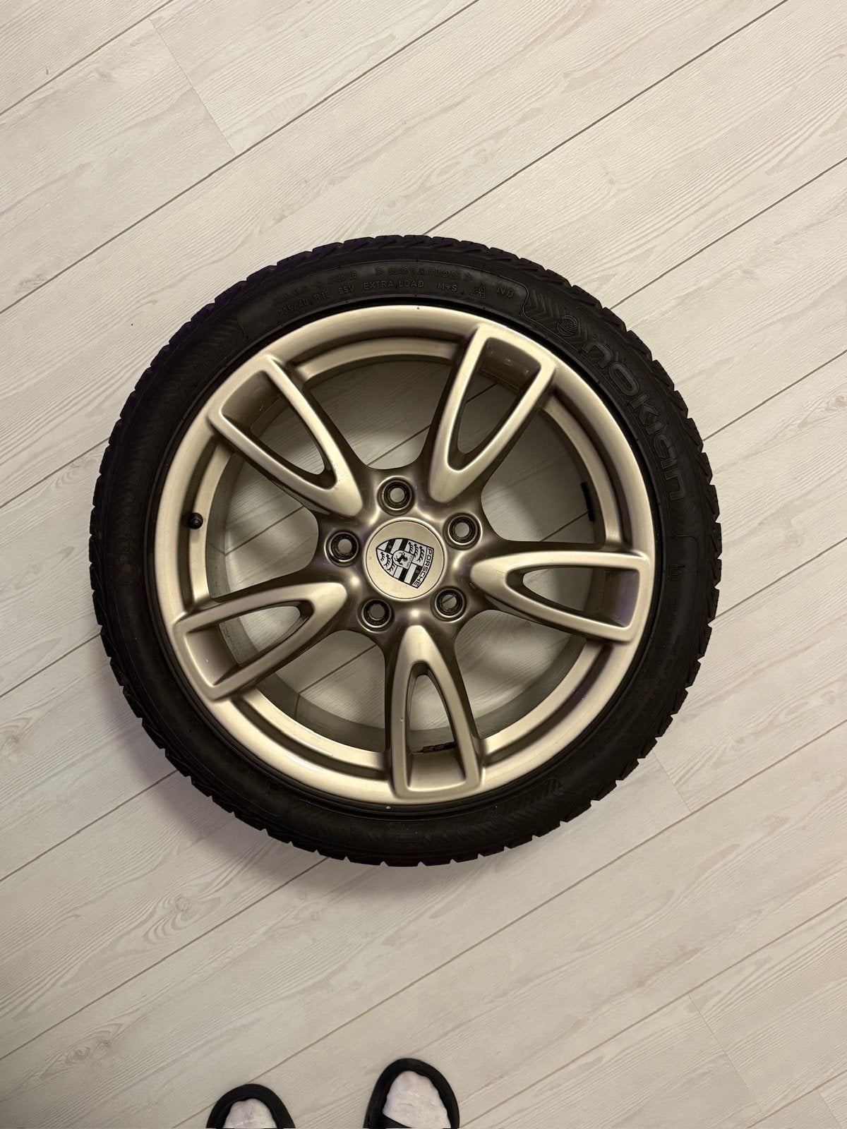Set winterbanden Porsche 911 N-gecodeerd, Ophalen, Porsche