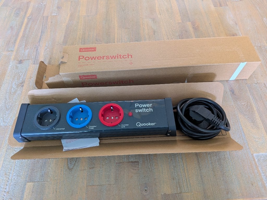 Quooker power switch met garantie, Witgoed en Apparatuur, Ophalen, Zo goed als nieuw