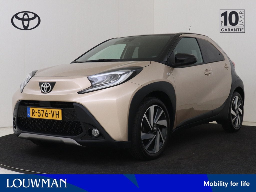 Toyota Aygo X 1.0 VVT-i S-CVT Envy | Half lederen bekleding, Auto's, Toyota, Bedrijf, Te koop, Aygo X, ABS, Achteruitrijcamera