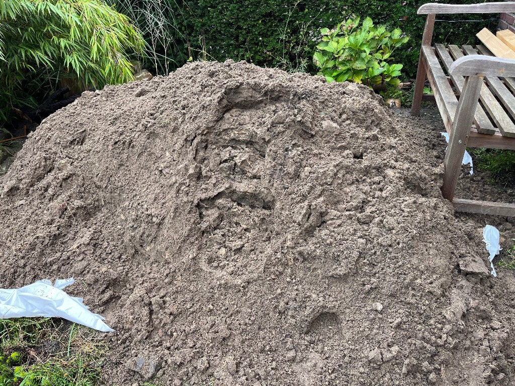 Zand, Ophalen, Zo goed als nieuw, Ophoogzand