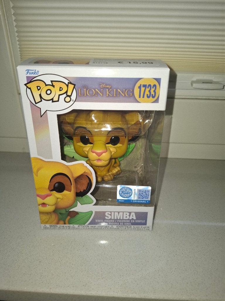 Funko Pop The Lion King Simba, Ophalen of Verzenden, Zo goed als nieuw
