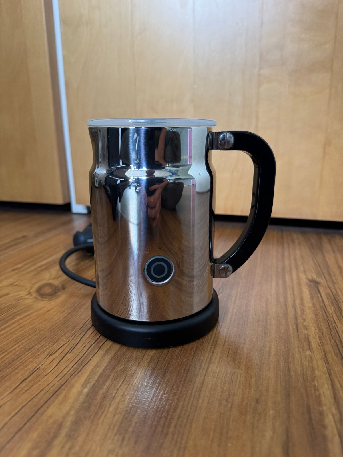 Nespresso melkopschuimer, Witgoed en Apparatuur, Ophalen of Verzenden, Gebruikt, Elektrische melkopschuimer