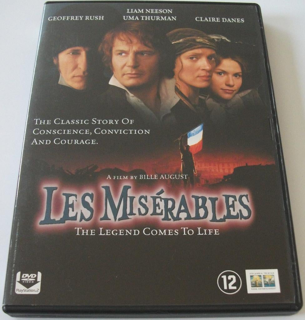 Dvd *** LES MISÉRABLES *** The Legend comes to Life, Vanaf 12 jaar, Ophalen of Verzenden, Zo goed als nieuw, Historisch of Kostuumdrama