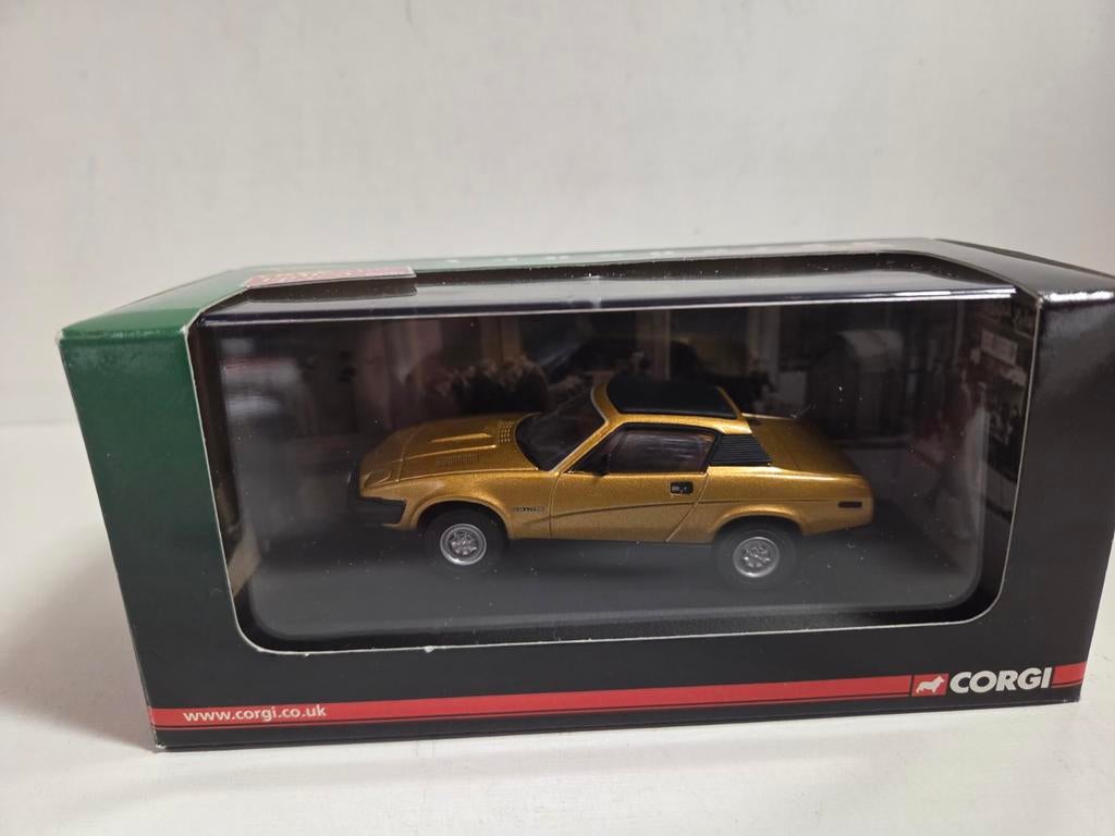 Vanguards Triumph TR7 Gold 1:43, Hobby en Vrije tijd, Overige merken, Auto, ., Ophalen of Verzenden