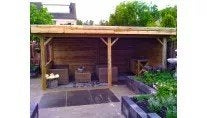 Douglas westwood kwaliteit-a nieuw houtwerk overkapping, Ophalen of Verzenden, Nieuw, Veranda