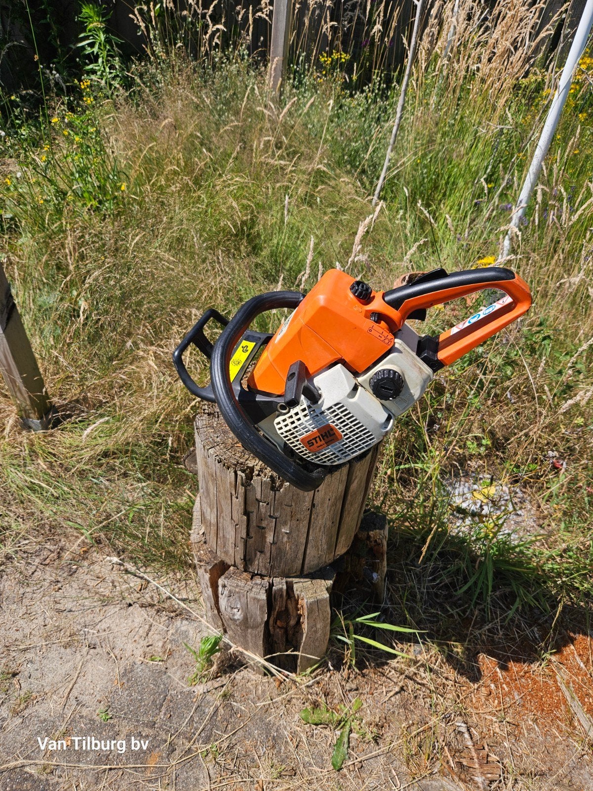 stihl 025 kettingzaag, Tuin en Terras, Hand-tuingereedschap, Ophalen of Verzenden, Gebruikt