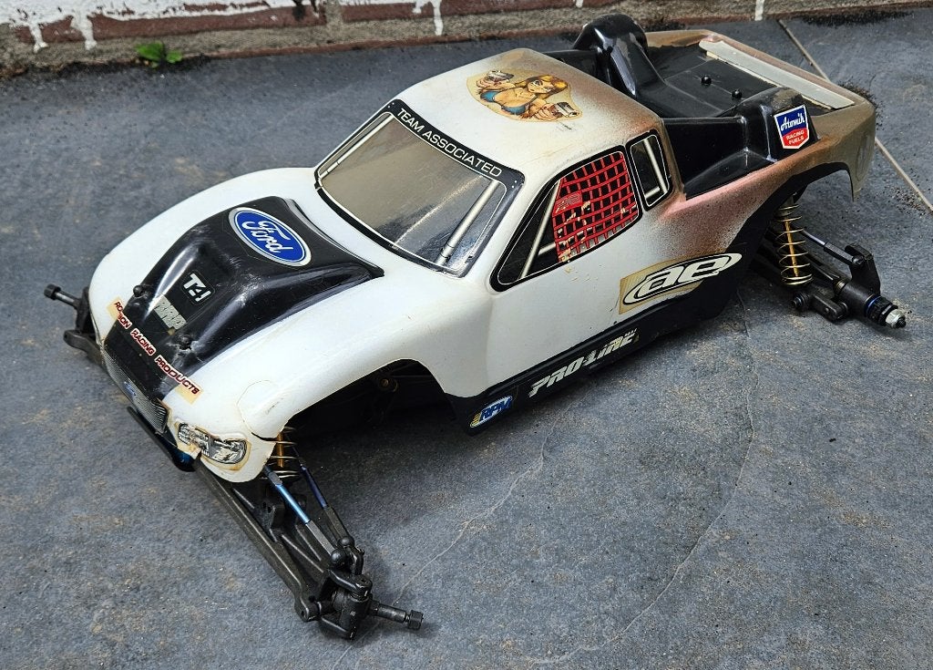 RC10T4-FT Team Associated, Hobby en Vrije tijd, Modelbouw | Radiografisch | Auto's, Elektro, Gebruikt, Auto offroad, Ophalen of Verzenden