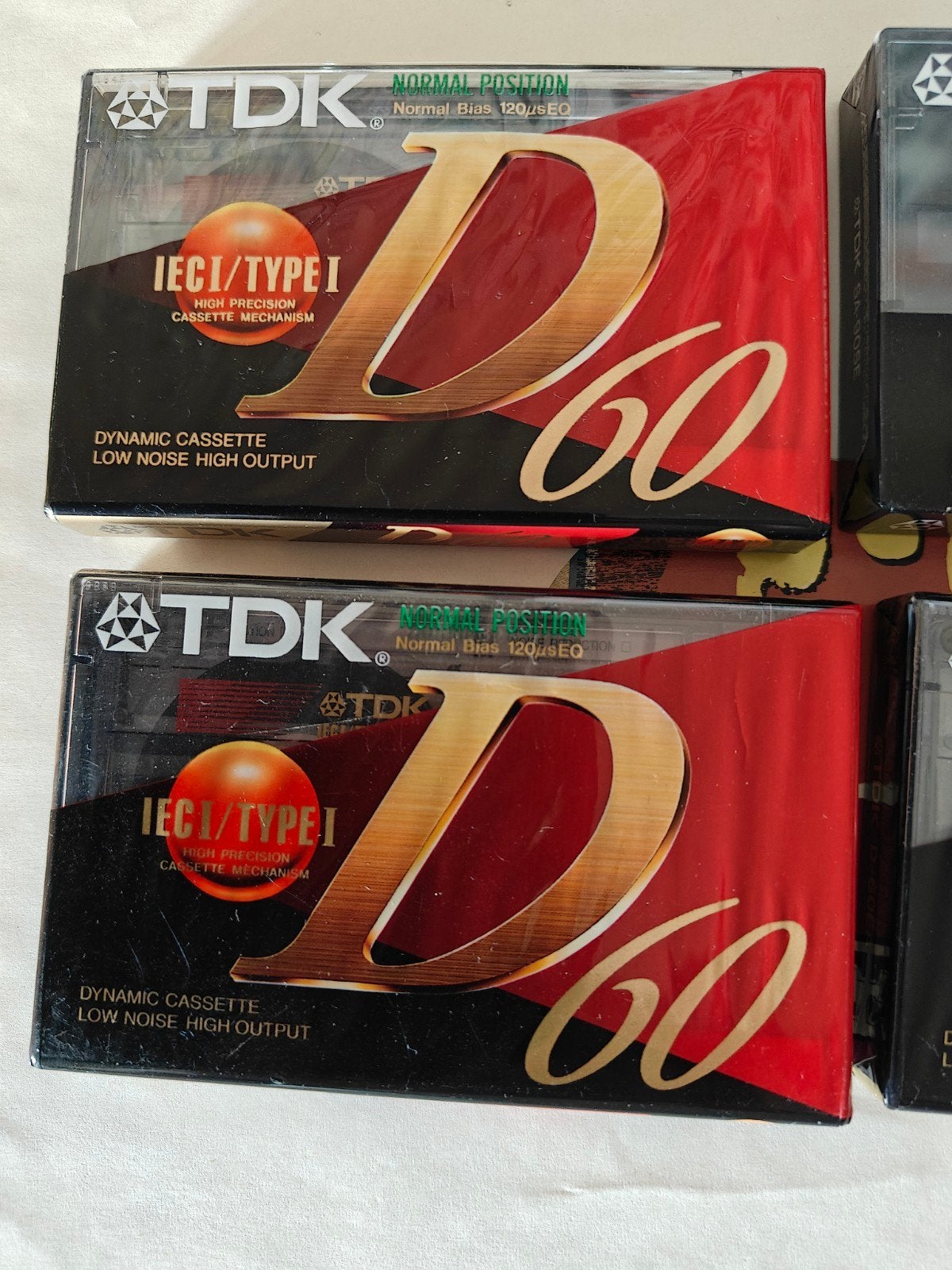 Nieuwe TDK D60 en SA90 cassettes in folie (NOS), Ophalen of Verzenden