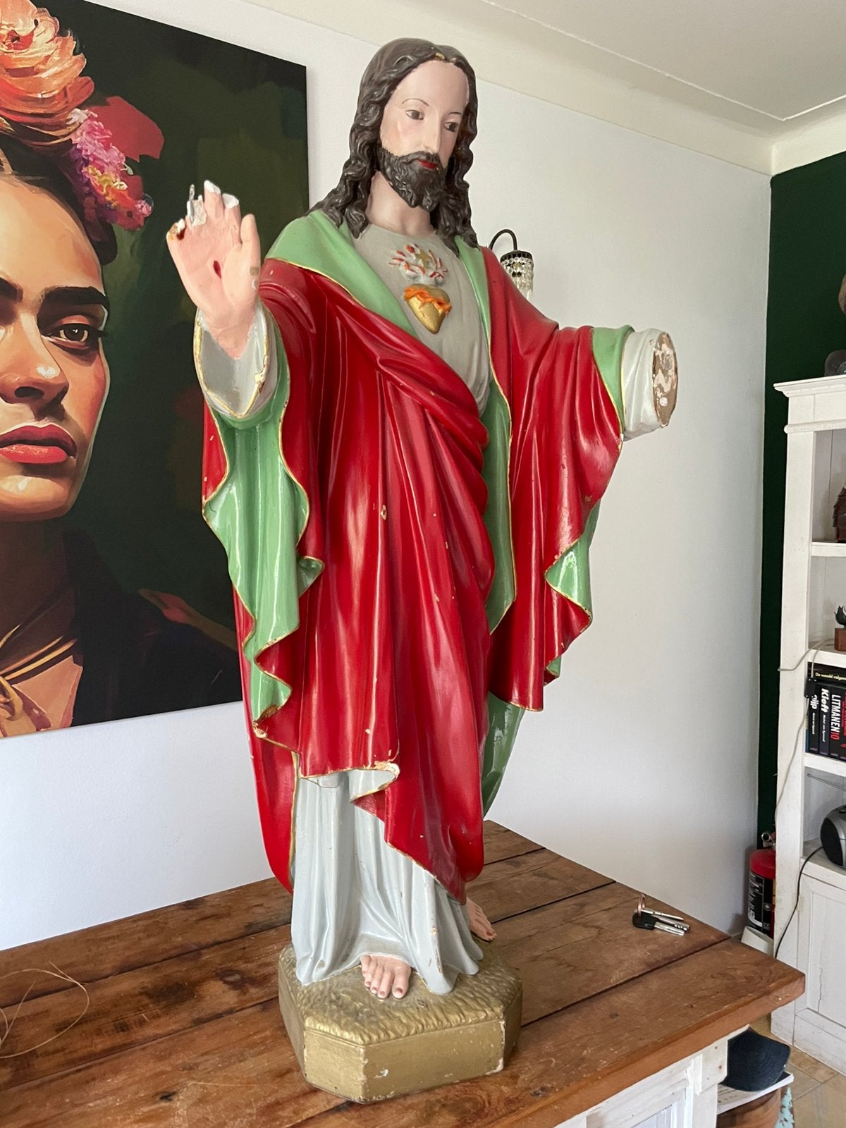 Jezus beeld., Antiek en Kunst, Ophalen