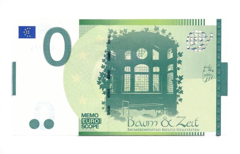 Duitsland 0 Euro-biljet Baum en Zeit