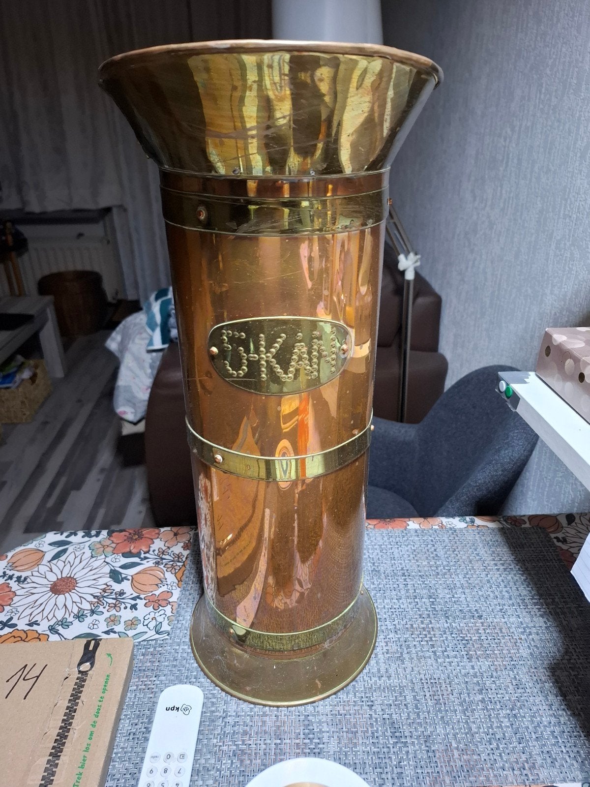 Koperen kit, Ophalen of Verzenden, Overige materialen