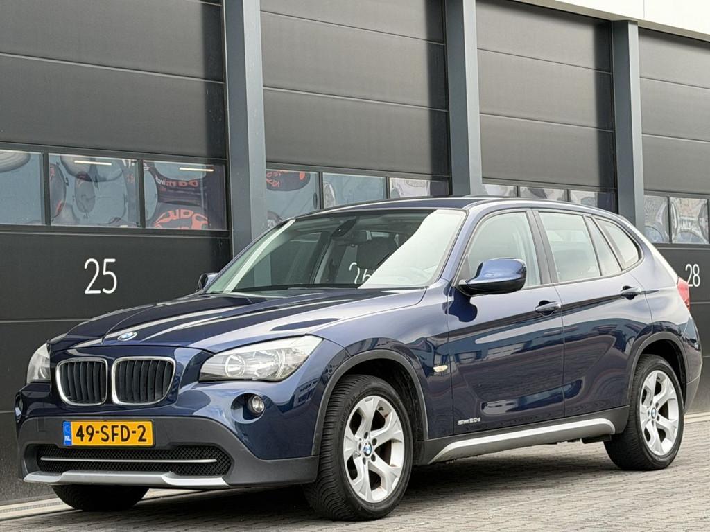 BMW X1 SDRIVE 20D Navi Clima PDC (bj 2011), Auto's, BMW, X1, 1995 cc, Blauw, 1465 kg